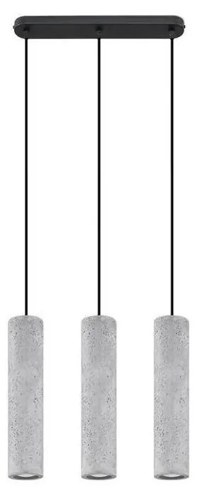 Lampadario a sospensione con filo LUVO 3xGU10/40W/230V