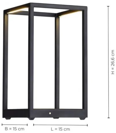 Paul Neuhaus 4401-18 - Lampada da tavolo LED dimmerabile CONTURA 2xLED/2,2W/230V