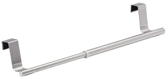 WENKO 53245100 - Portasciugamani TELESCOPE 7x6 cm argento/nero