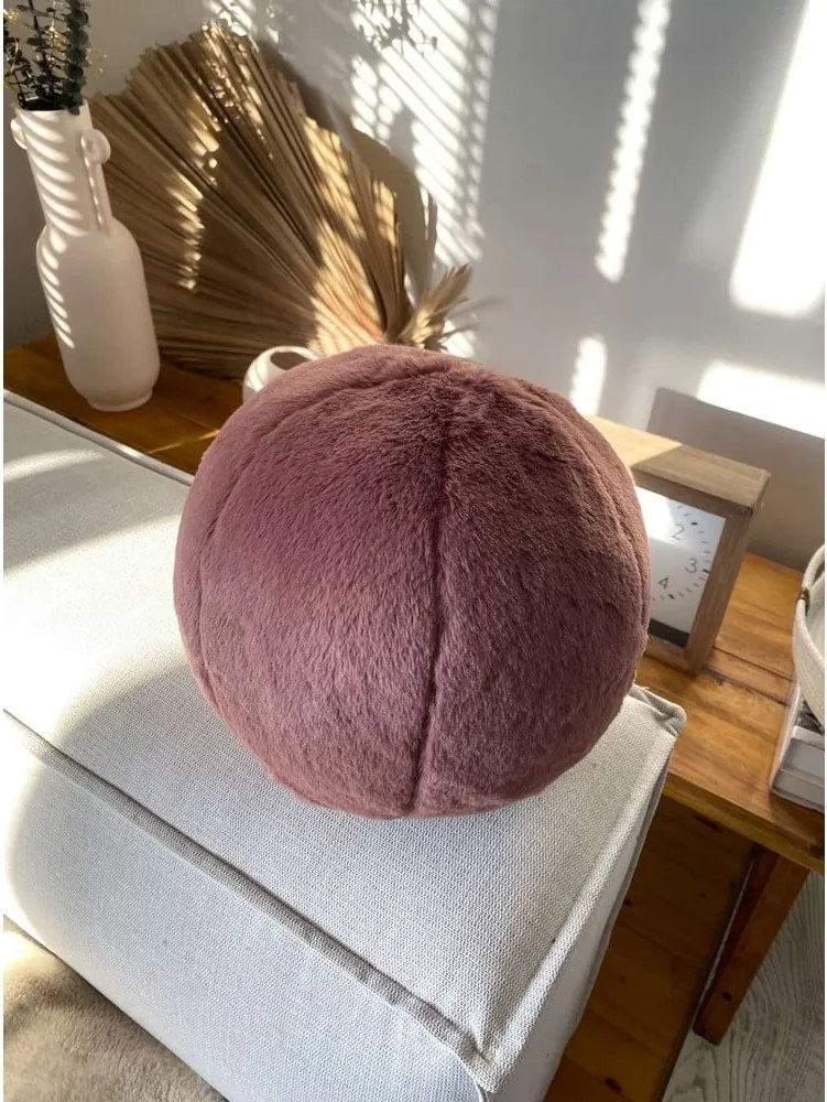 Cuscino decorativo in micropile ø 25 cm Top – Mioli Decor