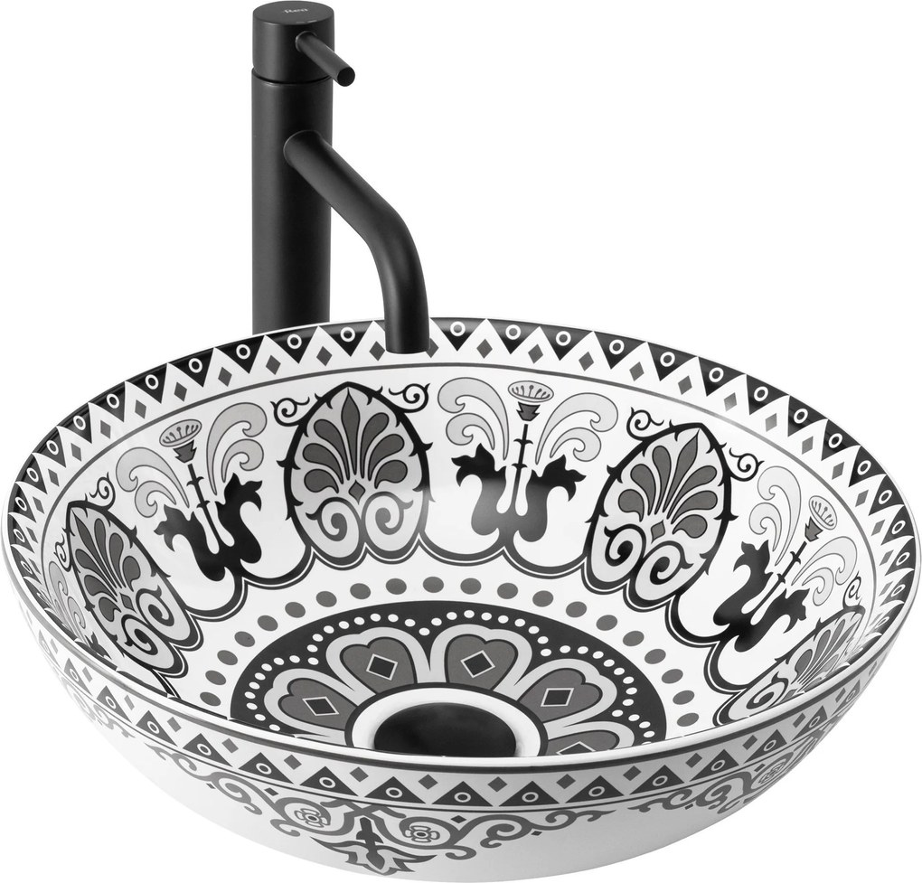 Lavabo da appoggio Rea Etno