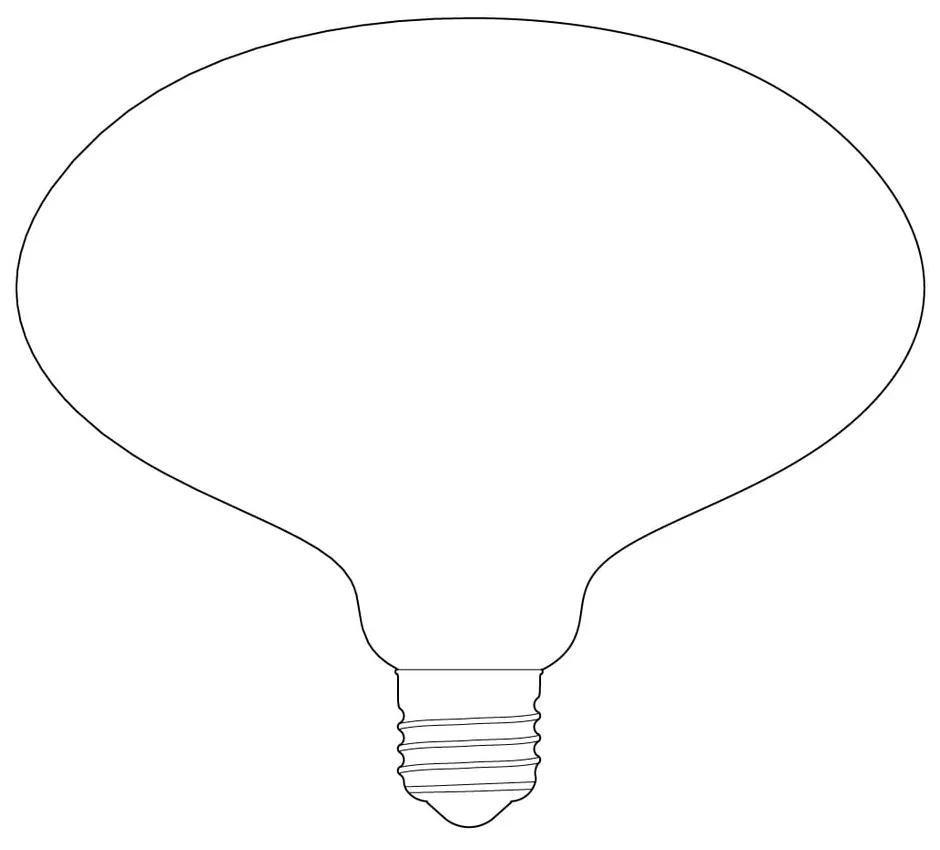 Lampadina LED calda dimmerabile E27, 6 W Oval - tala