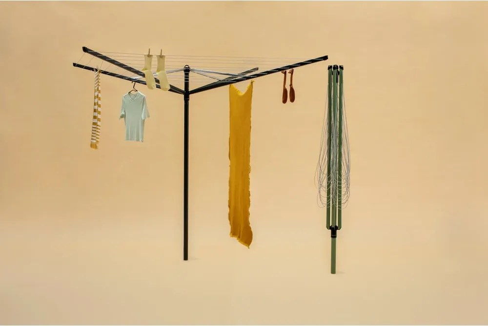 Stendino da giardino color antracite 50 m Topspinner – Brabantia