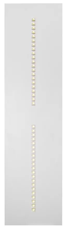 Plafoniera LED 120x30 28W, 36W, 42W CCT, CRI92 con driver Philips Colore Bianco Variabile CCT, Potenza 28W