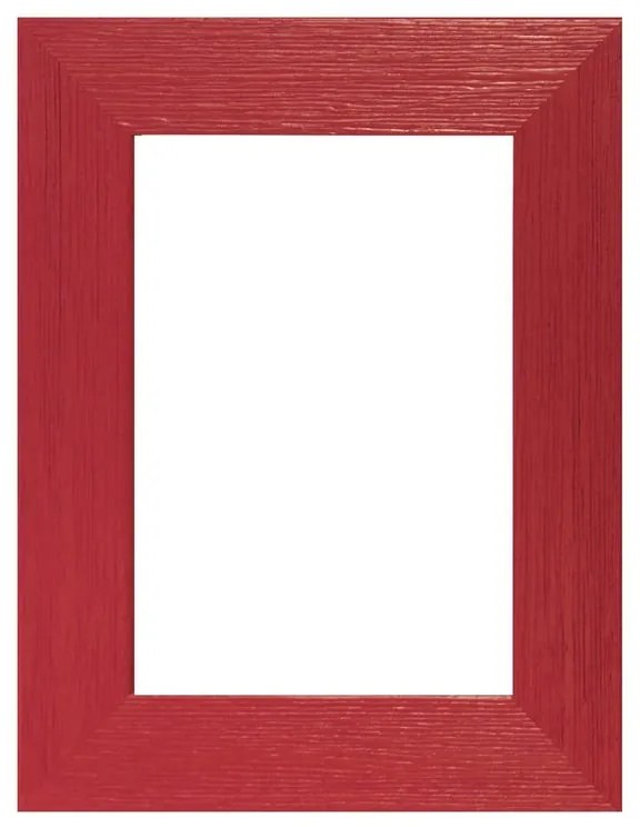 Cornice Color rosso lucido per foto da 70x100 cm