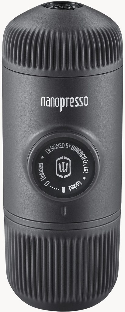 Macchina da caffè espresso portatile con custodia rigida Nanopresso, set da 9