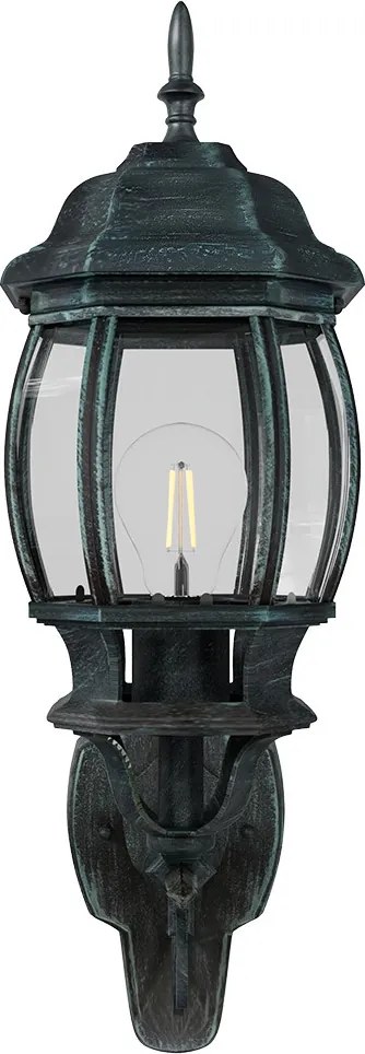 Applique da Esterno Storica E27 IP54 Verde Anticato - Serie BELLINI 1A