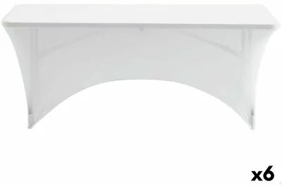 Tappeto da gioco Aktive Tavolo Bianco Accessori Veicoli Autostrada 183 x 76 x 76 cm (6 Unità)