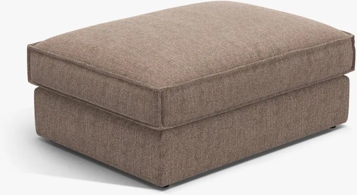 Pouf modulare Pola grande in tessuto strutturato – 103x78x44 cm