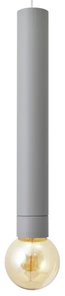 LED Lampadario su corda TUBA 1xGU10/20W/230V grigio