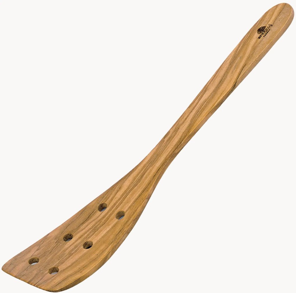 Set di 2 spatole in legno d'ulivo con fori Everyday