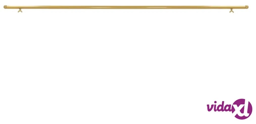 Esschert Design Asta da Tavolo Decorativa con Morsetto Oro