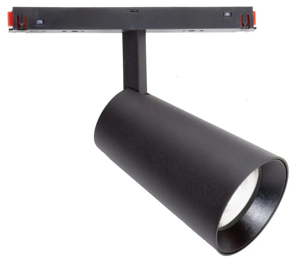 Faro LED 30W Magnetico CCT CRI92 36° Nero 48V - BRIDGELUX LED Colore Bianco Variabile CCT