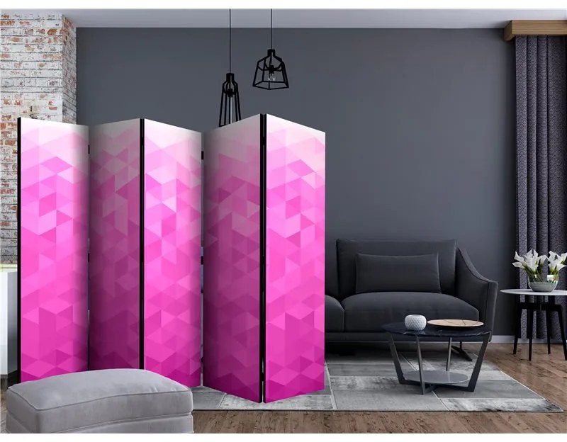 Paravento PInk pixel II [Room Dividers]