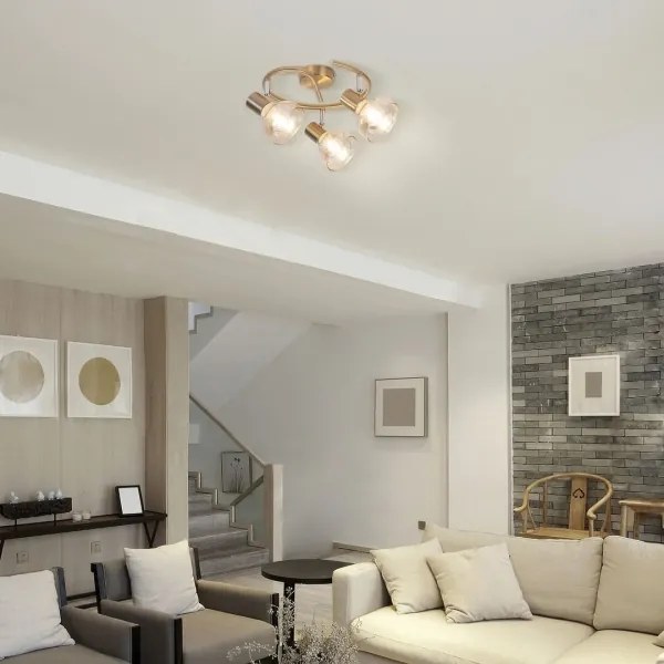 Rabalux 5549 - Faretto HOLLY 3xE14/40W/230V oro