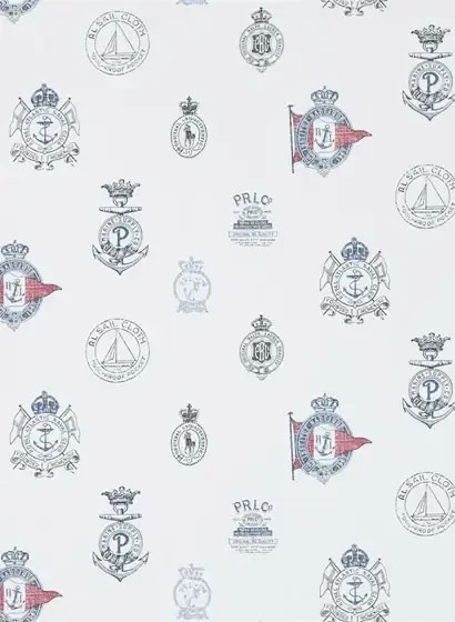 Ralph Lauren Carta da parati Rowthorne Crest - Captain