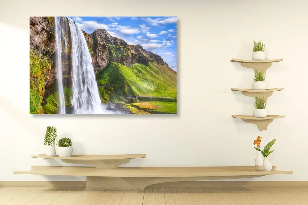 Stampa su tela – Cascata Seljalandsfoss