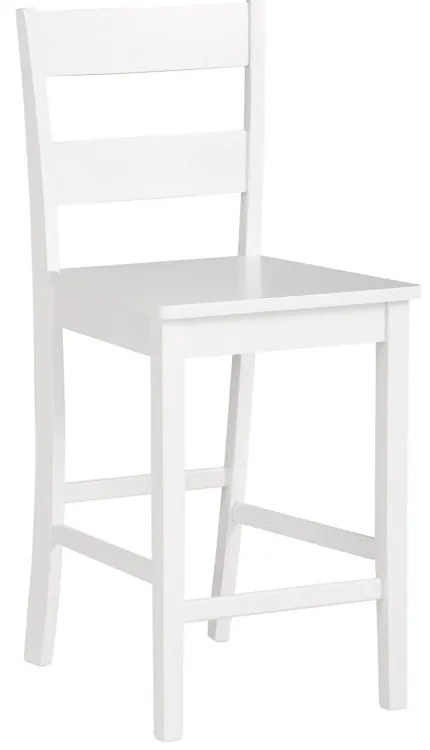 Sgabello da bar in legno di pino bianco (altezza seduta 60 cm) Torpedo - Støraa