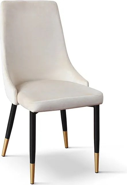 ARLETTE - sedia di design moderno in velluto