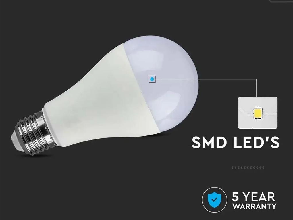 Lampada Led E27 A65 17W 1521 LM Freddo 6400K Dimmerabile Chip Samsung SKU-20190
