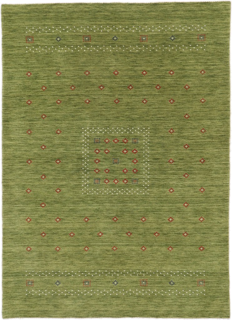 Loribaft Tappeto 140x200 (Indian) Annodato A Mano