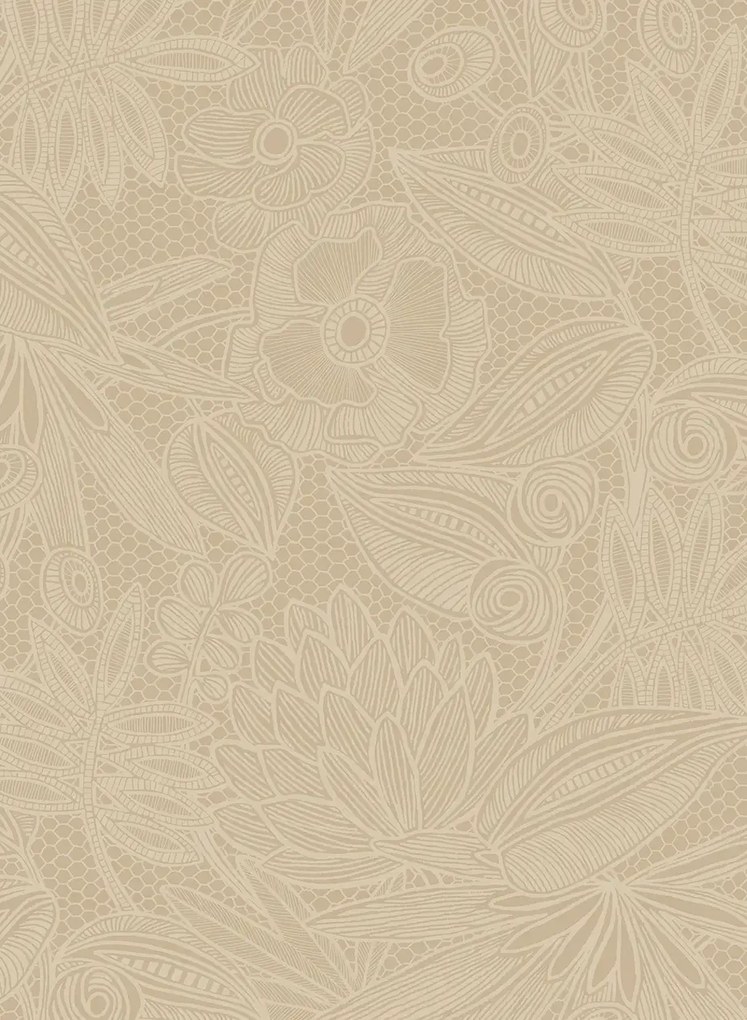 Eijffinger Carta da parati Fiori Pizzo - 340112