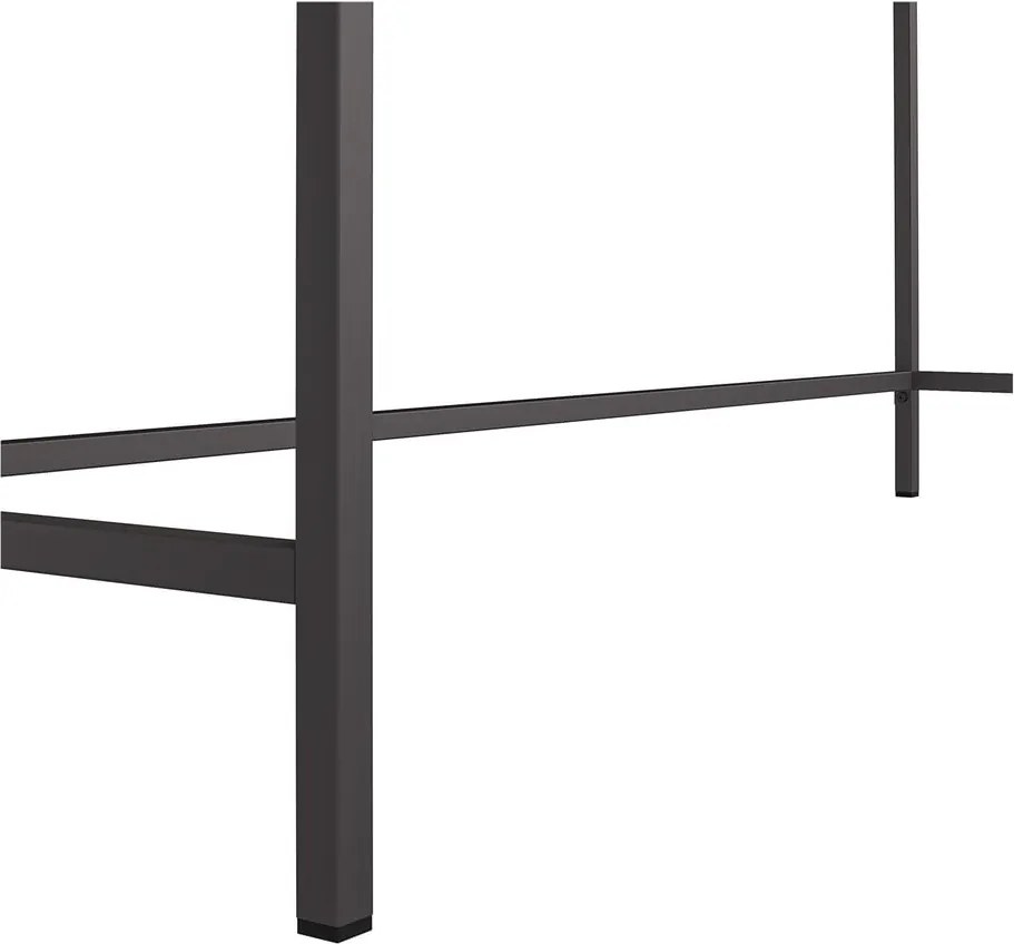 Scrivania con piano effetto rovere 51x153 cm Bradford - Støraa