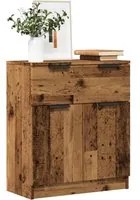 Credenza Legno Antico 60x30x70 cm in Truciolato 856838