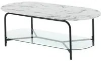 Tavolino 120x42x60 cm marmo bianco Olene OresteLuchetta