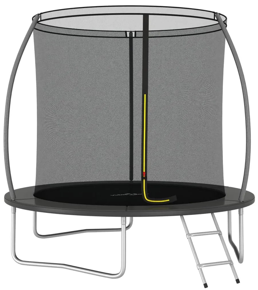 Set Trampolino con Rete di Sicurezza Rotondo di diverse dimensioni e capacità, Set Trampolino Rotondo 244x55 cm 100 kg