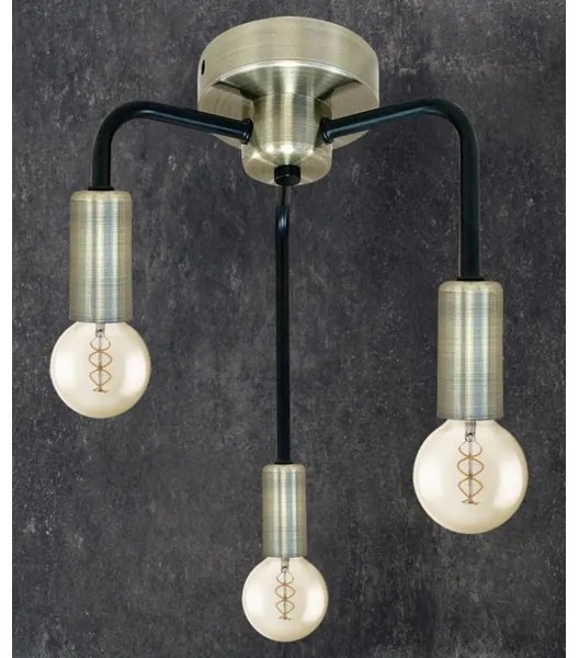 Lampadario da parete SAGA 3xE27/40W/230V