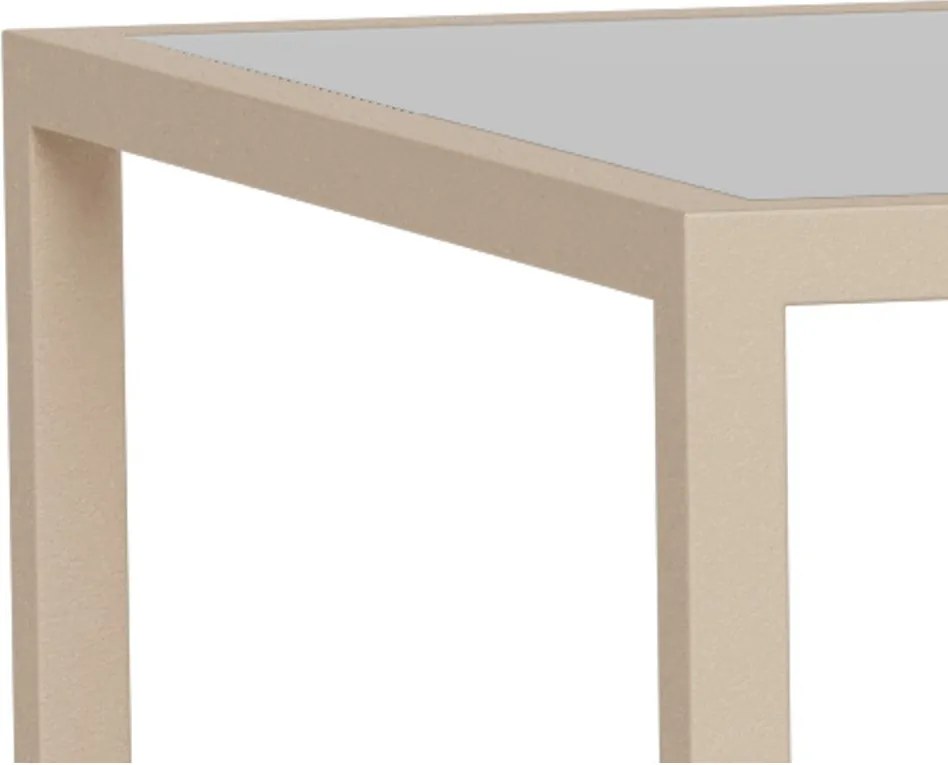 Set di tavolini da salotto grigi in acciaio 2 pz 50x90 cm Seaford – Actona