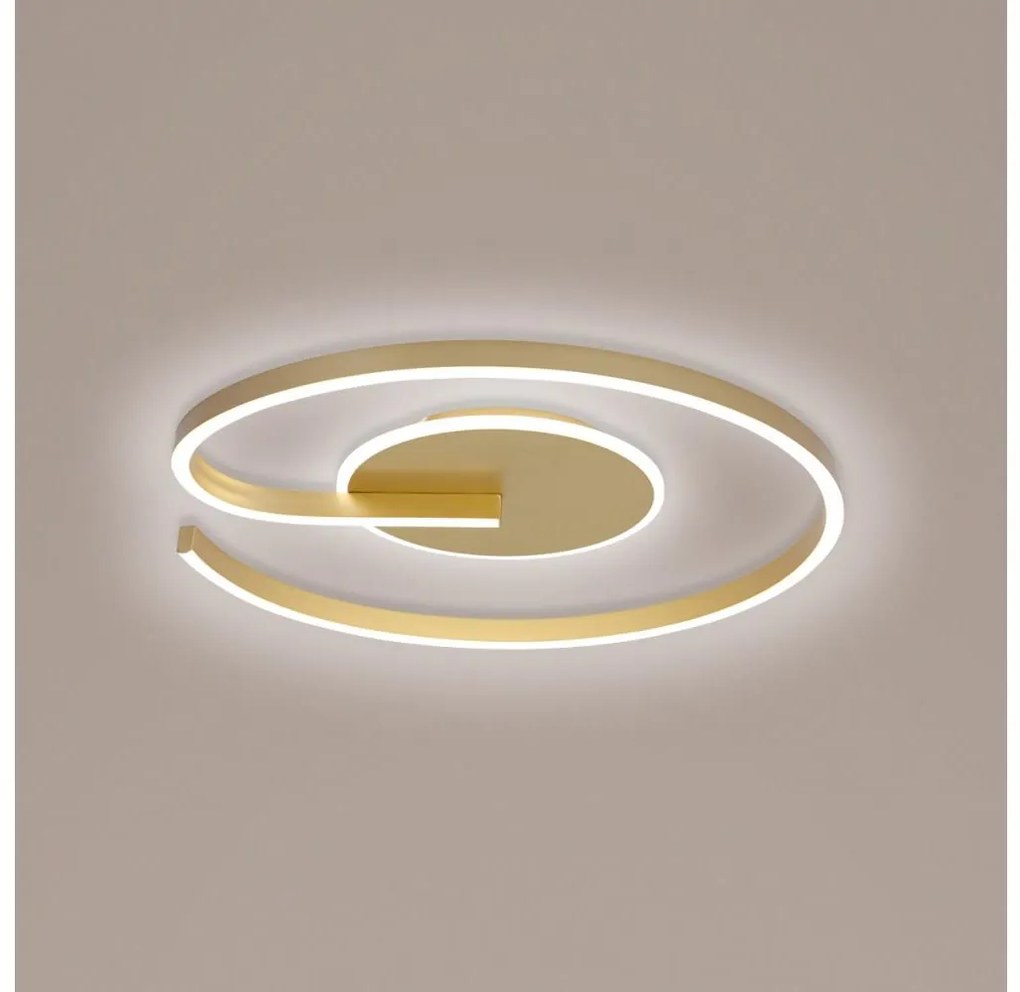Brilagi - Plafoniera LED dimmerabile SPIRAL LED/56W/230V 3000/4000/6000K+telecomando