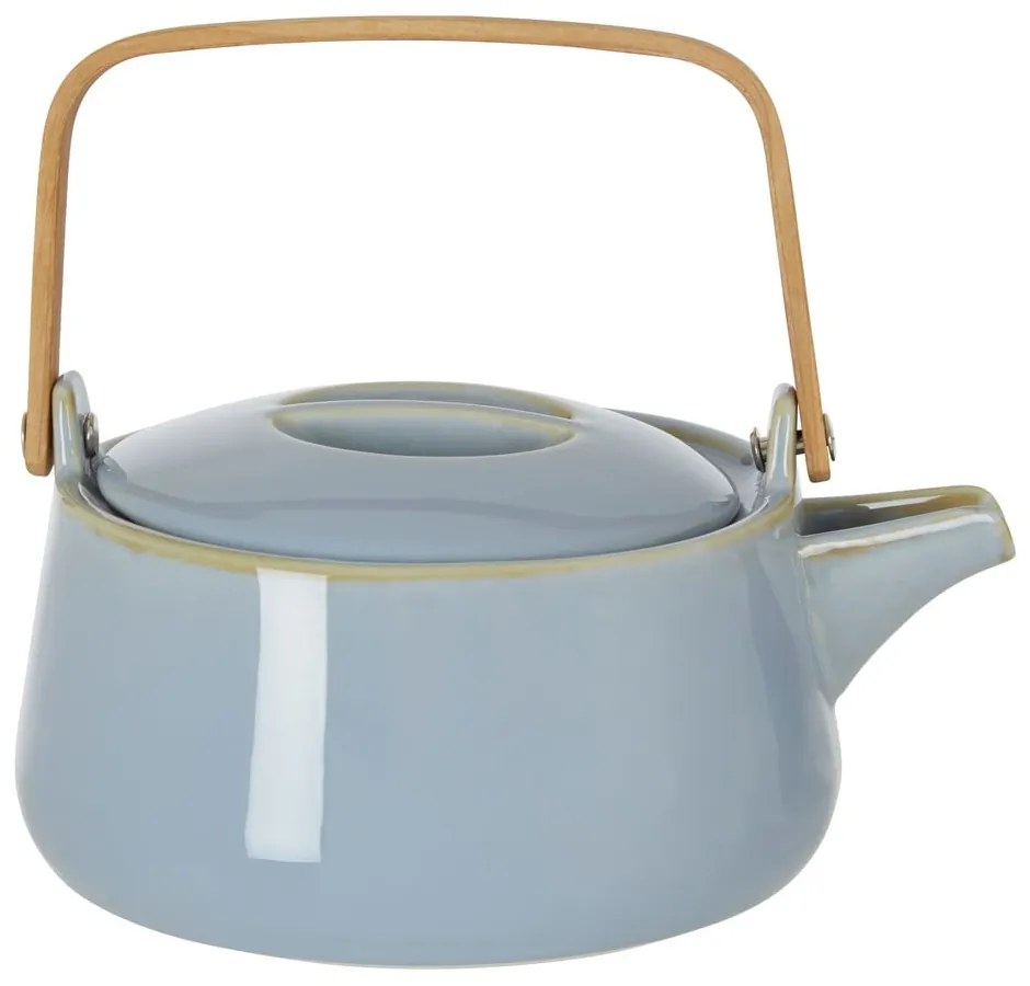 Teiera in porcellana blu 1 l Juna - Premier Housewares
