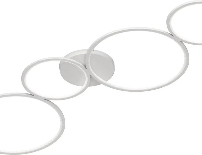 Plafoniera LED Rondo Ø 95 cm bianco IP20 bianco caldo, 3300 lumen TRIO LIGHTING INTER