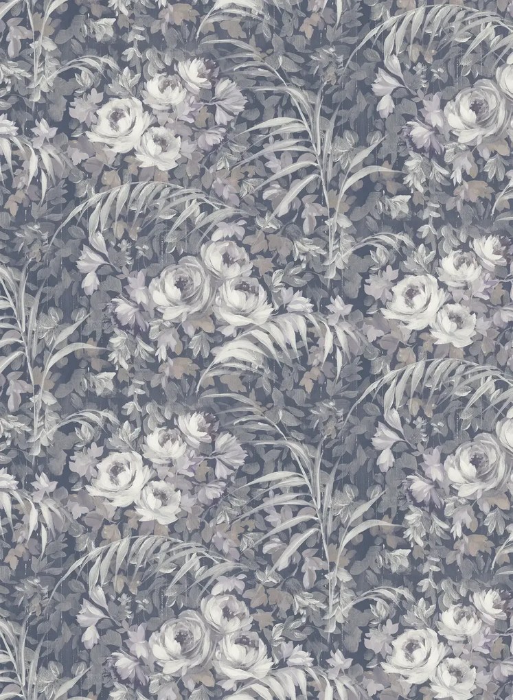 Rebel Walls Carta da parati panoramica Dazzling Foliage - Blue