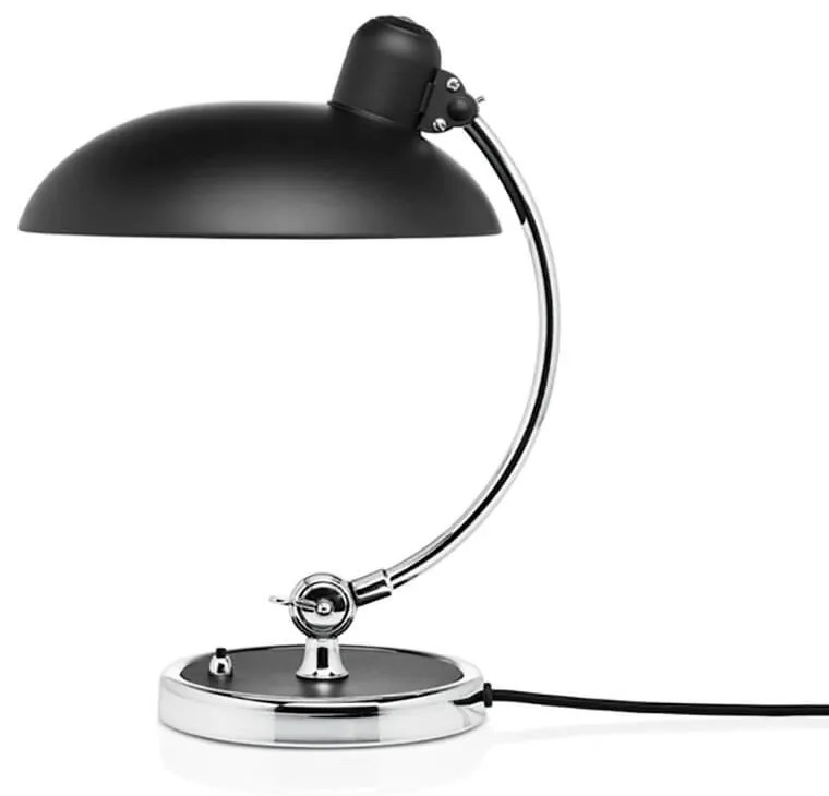 Fritz Hansen - KAISER idell™ 6631-T Lampada da Tavolo Matt Nero Fritz Hansen