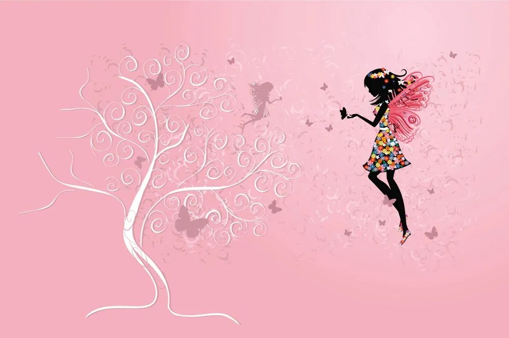 Carta da parati – Regno delle fate