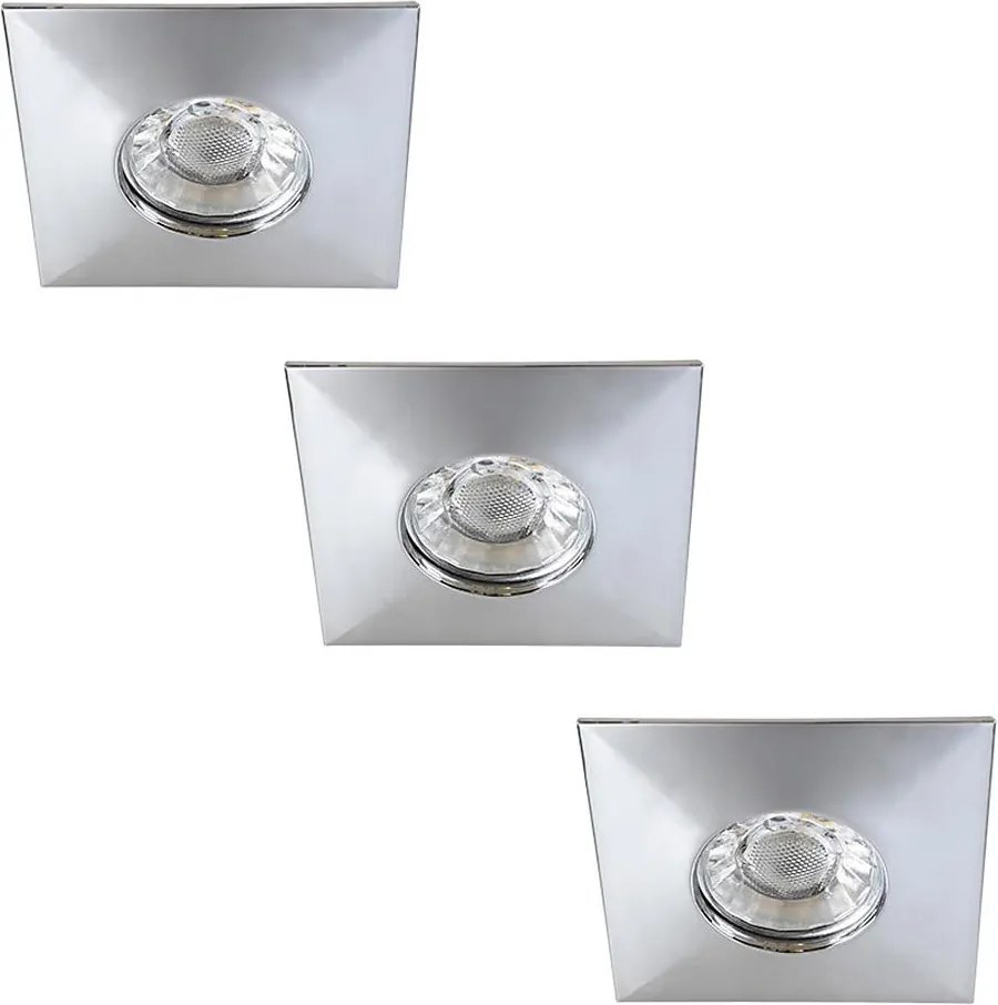 Rabalux 1079 - Set da 3 faretti da incasso per bagno RANDY 3xLED/4W/230V hr