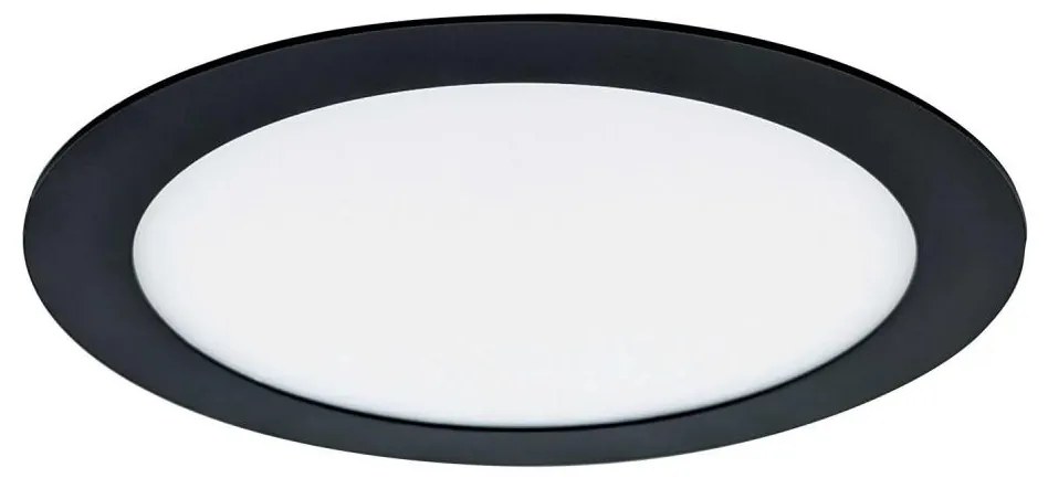 Lampada LED da incasso VEGA LED/18W/230V 2900/3900/5800K diametro 22,5 cm nero