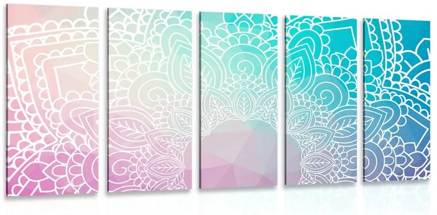 Quadri 5 pezzi – Elementi di Mandala