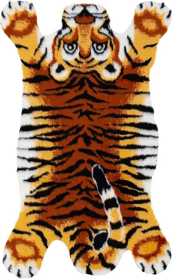 Tappeto per bambini arancione-marrone 110x70 cm Kids Buddy - Narma