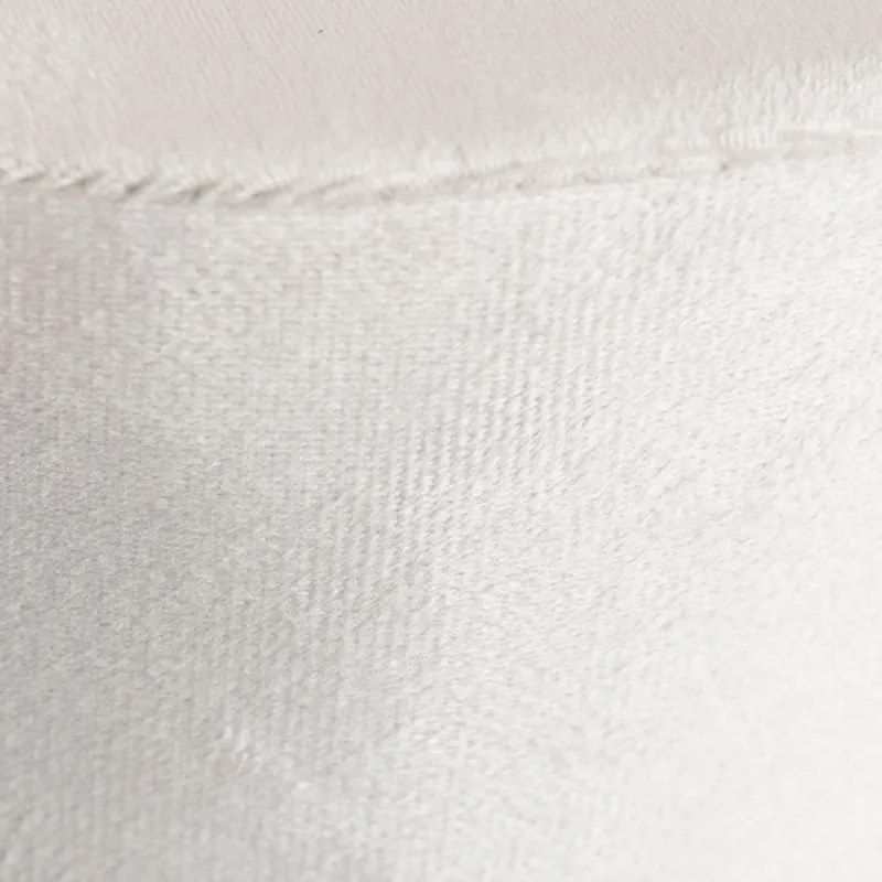 Puff Roys Velluto - Bianco