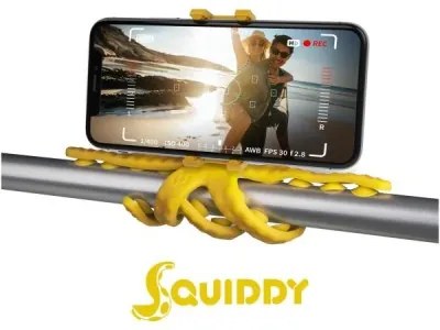 FLEXIBLE MINI TRIPOD YELLOW