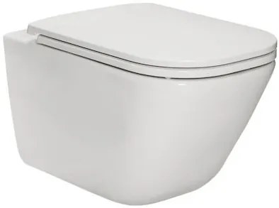 Set vaso WC Roca Gap A34647L000, copriwater Roca Gap A801482211