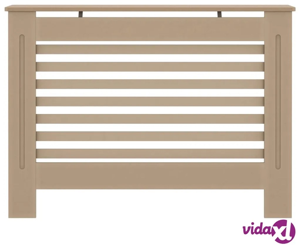 vidaXL Copertura per Radiatore 112x19x81,5 cm in MDF