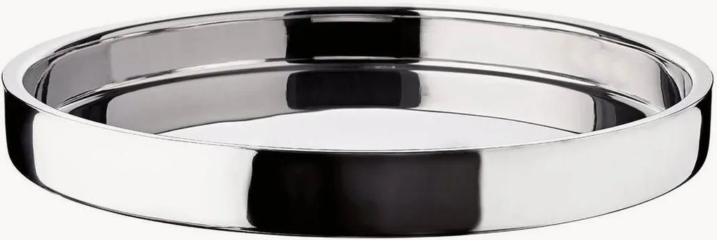 Vassoio decorativo Richmond placcato in argento, con specchio