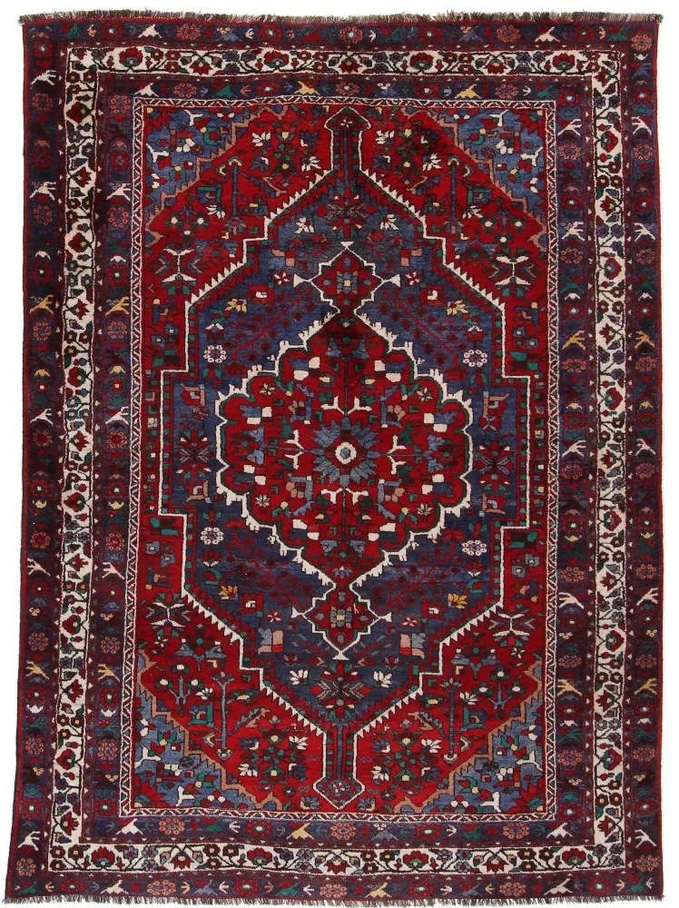Afshar Tappeto persiano 170x240 Beige (Iran) Annodato A Mano