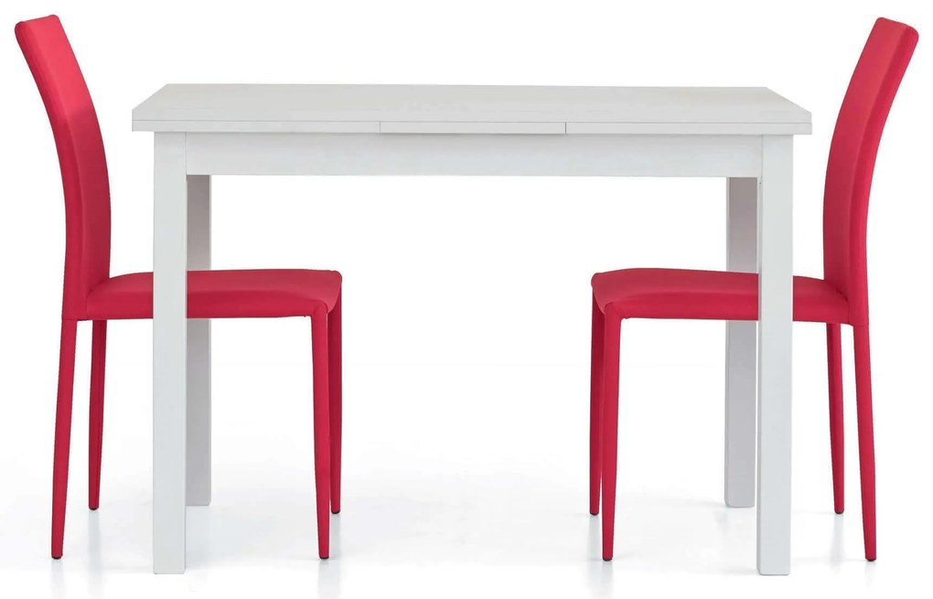 NATHANIEL - tavolo da pranzo moderno allungabile frassinato