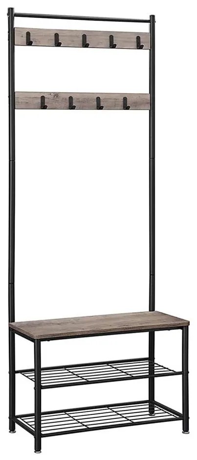 Appendiabiti da terra NAVOR marrone/nero